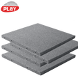 Kumilaatta 50 x 50 x 3 cm harmaa NORDIC PLAY Active 7,5 m2, 30 kpl. - KarelianStore