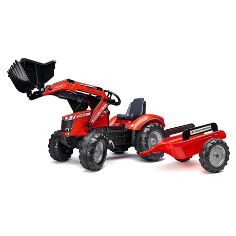 Kuormaajalla ja peräkärryllä FALK Massey Ferguson - KarelianStore