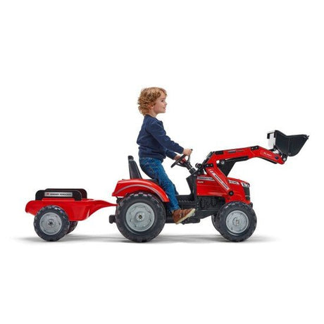 Kuormaajalla ja peräkärryllä FALK Massey Ferguson - KarelianStore