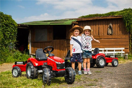 Kuormaajalla ja peräkärryllä FALK Massey Ferguson - KarelianStore
