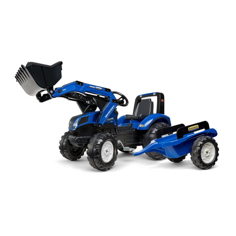 Kuormaajalla ja peräkärryllä FALK New Holland - KarelianStore