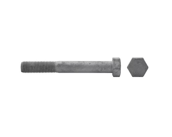 Kuusioruuvi PROF DIN931 8.8 Kuumasinkitty M12x80 25 kpl - KarelianStore