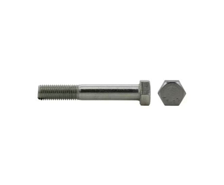 Kuusioruuvi PROF DIN931 Osakierre HST A4 - 80 M16x100 10 kpl - KarelianStore