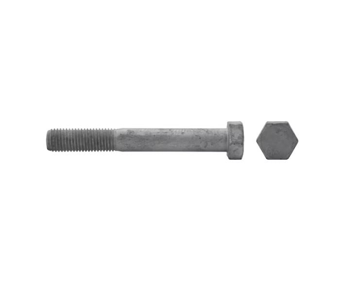 Kuusioruuvi PROF DIN931 Osakierre Kuumasinkitty 8.8 M12x60 25 kpl - KarelianStore