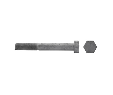 Kuusioruuvi PROF DIN931 Osakierre Kuumasinkitty 8.8 M16x100 10 kpl - KarelianStore