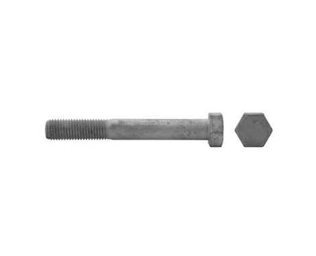 Kuusioruuvi PROF DIN931 Osakierre Kuumasinkitty 8.8 M16x140 10 kpl - KarelianStore