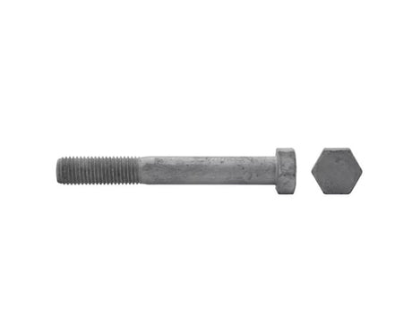 Kuusioruuvi PROF DIN931 Osakierre Kuumasinkitty 8.8 M16x80 10 kpl - KarelianStore