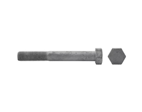 Kuusioruuvi PROF DIN931 Osakierre Kuumasinkitty 8.8 M16x90 10 kpl - KarelianStore