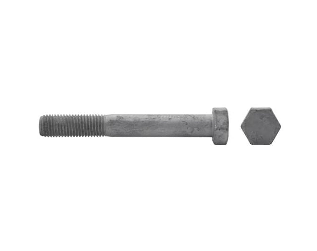 Kuusioruuvi PROF DIN931 Osakierre Kuumasinkitty 8.8 M16x90 10 kpl - KarelianStore