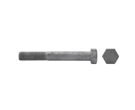 Kuusioruuvi PROF DIN931 Osakierre Kuumasinkitty M12x30 50 kpl - KarelianStore