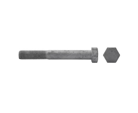 Kuusioruuvi PROF DIN931 Osakierre Kuumasinkitty M16x50 25 kpl - KarelianStore