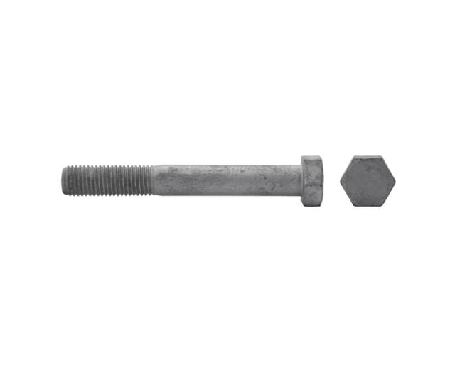 Kuusioruuvi PROF DIN931 Osakierre Kuumasinkitty M16x50 25 kpl - KarelianStore