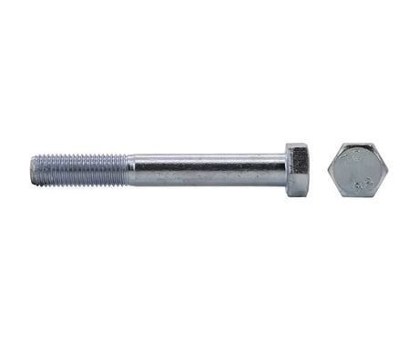 Kuusioruuvi PROF DIN931 Osakierre Sähkösinkitty 8.8 M16x100 10 kpl - KarelianStore