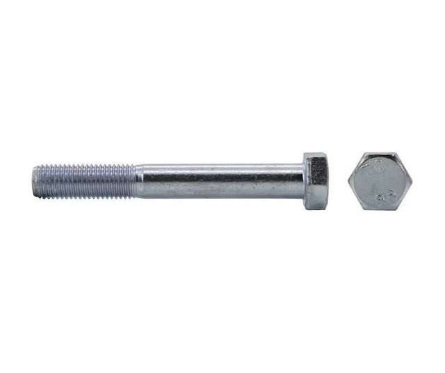 Kuusioruuvi PROF DIN931 Osakierre Sähkösinkitty 8.8 M16x100 10 kpl - KarelianStore