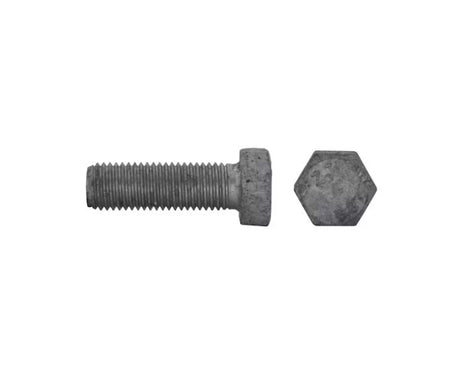Kuusioruuvi PROF DIN933 Täyskierre Kuumasinkitty M16x30 25 kpl - KarelianStore