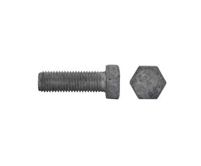 Kuusioruuvi PROF DIN933 Täyskierre Kuumasinkitty M20x50 10 kpl - KarelianStore