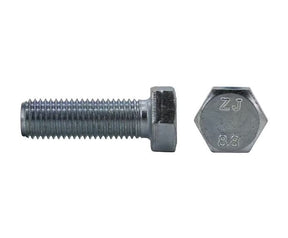 Kuusioruuvi PROF DIN933 Täyskierre Sähkösinkitty M12x50 25 kpl - KarelianStore