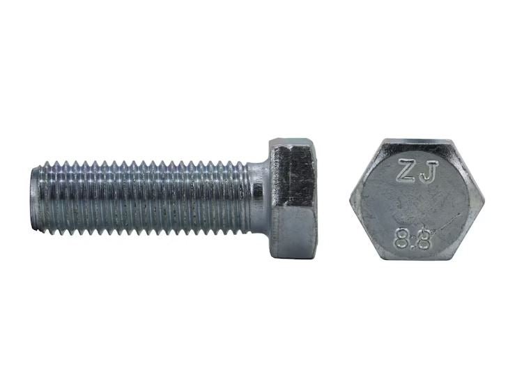 Kuusioruuvi PROF DIN933 Täyskierre Sähkösinkitty M14x40 25 kpl - KarelianStore