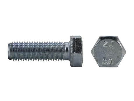Kuusioruuvi PROF DIN933 Täyskierre Sähkösinkitty M14x40 25 kpl - KarelianStore