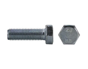 Kuusioruuvi PROF DIN933 Täyskierre Sähkösinkitty M16x50 25 kpl - KarelianStore