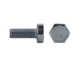 Kuusioruuvi PROF DIN933 Täyskierre Sähkösinkitty M8x30 8.8 100 kpl - KarelianStore