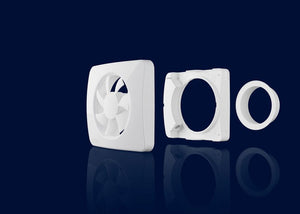 Kylpyhuonepuhallin Fresh Intellivent Sky Valkoinen - KarelianStore