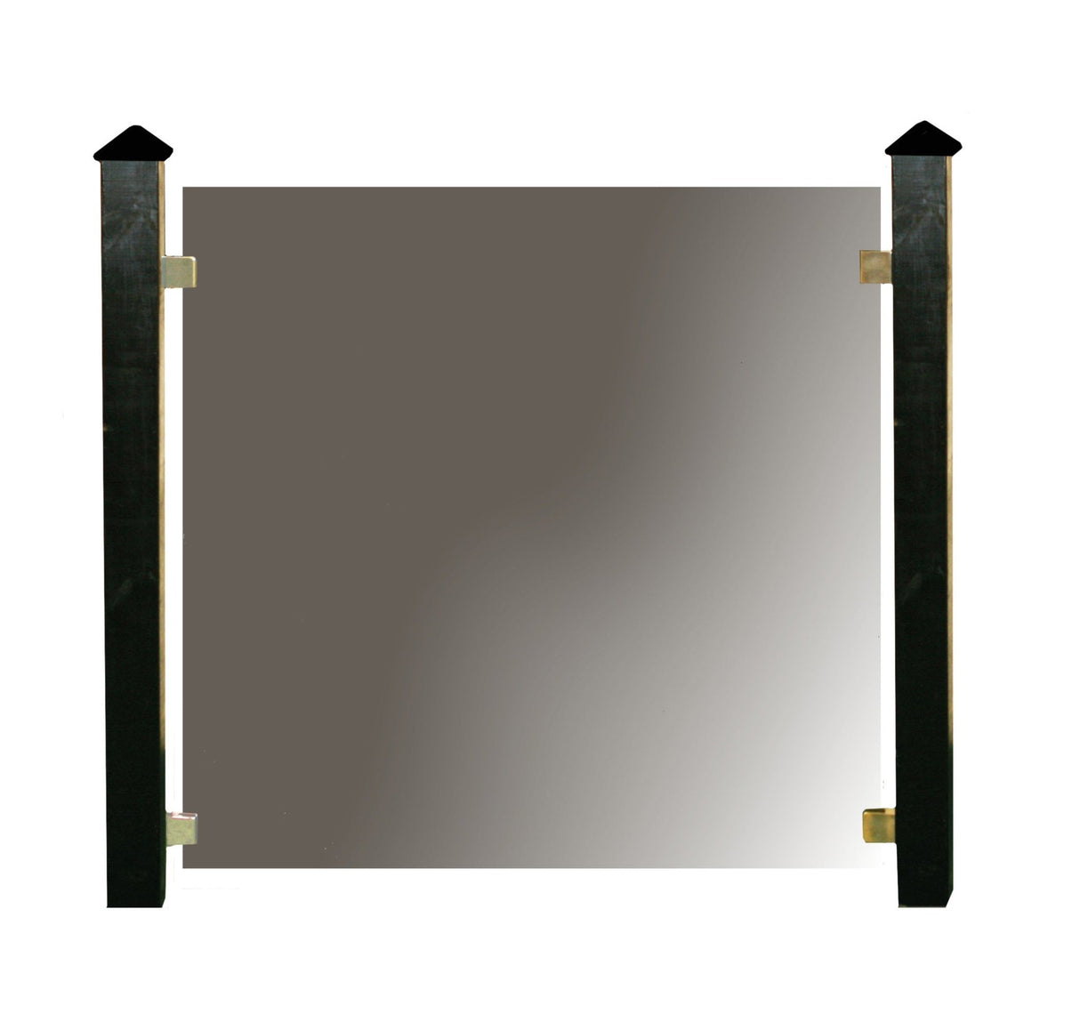 Lasinen puutarha - aita, setti: 1 x 100x100cm, 2 x tolppa, 2 x hattu HORTUS - KarelianStore