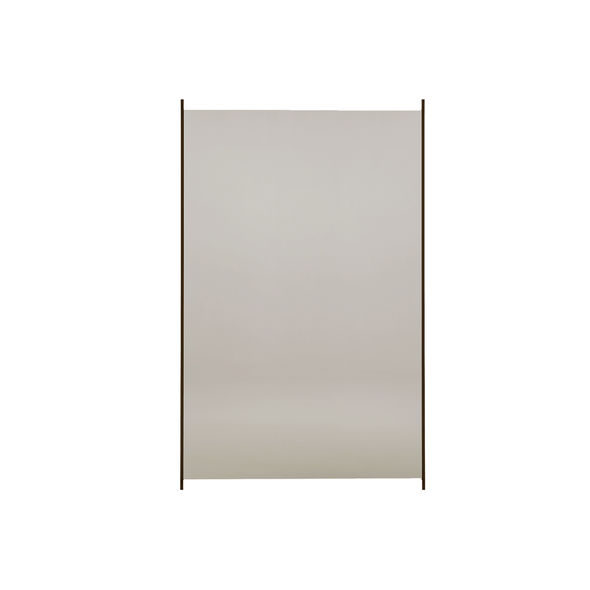 Lasipaneeli alumiinitolpille, 150 x 95 cm, musta lasi HORTUS - KarelianStore