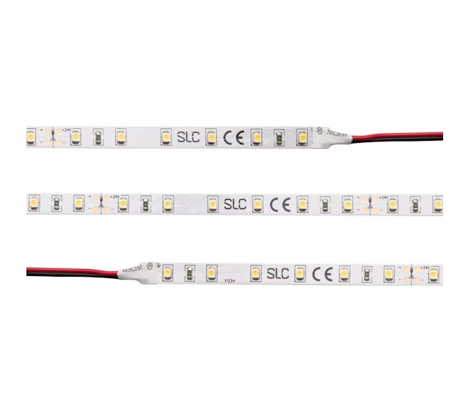 LED-nauha SLC Basic 4.8W/m IP20 3000K 24V 5 m - KarelianStore