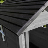 Leikkimökki harmaa/musta 158 x 148 x 132 cm NORDIC PLAY - KarelianStore