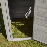 Leikkimökki harmaa/musta 158 x 148 x 132 cm NORDIC PLAY - KarelianStore