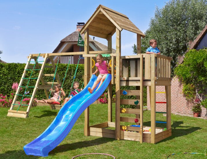 Leikkitorni Jungle Gym Mansion 2.1 ja 2 - Climb Module 220 ilman liukumäkeä - KarelianStore