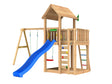 Leikkitorni Jungle Gym Mansion 2.1 ja 2 - Swing Module 220 ilman liukumäkeä - KarelianStore