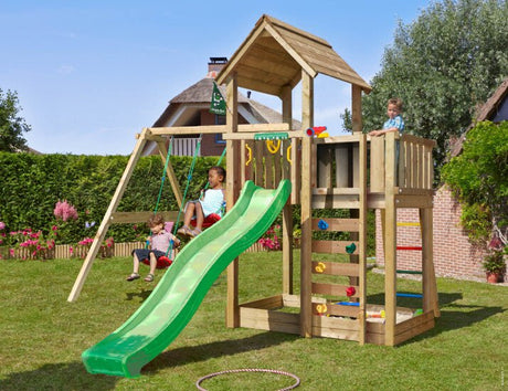 Leikkitorni Jungle Gym Mansion 2.1 ja 2 - Swing Module 220 ilman liukumäkeä - KarelianStore