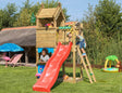 Leikkitorni Jungle Gym Resort, punainen liukumäki - KarelianStore