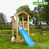 Leikkitornikokonaisuus Jungle Gym Casa 2.1 sininen liukumäki - KarelianStore