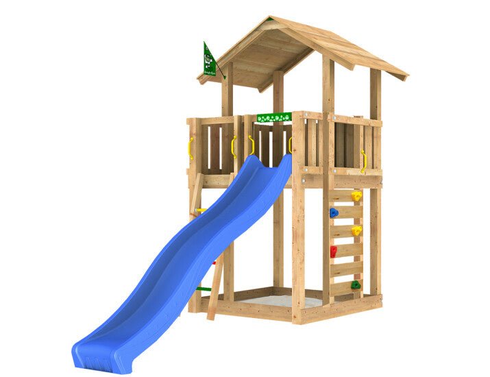 Leikkitornikokonaisuus Jungle Gym Cubby ilman liukumäkeä - KarelianStore