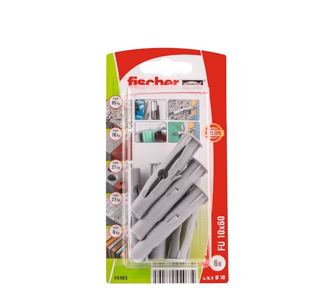 Levykiinnike Fischer Fu 10x60 K NV 6 kpl - KarelianStore