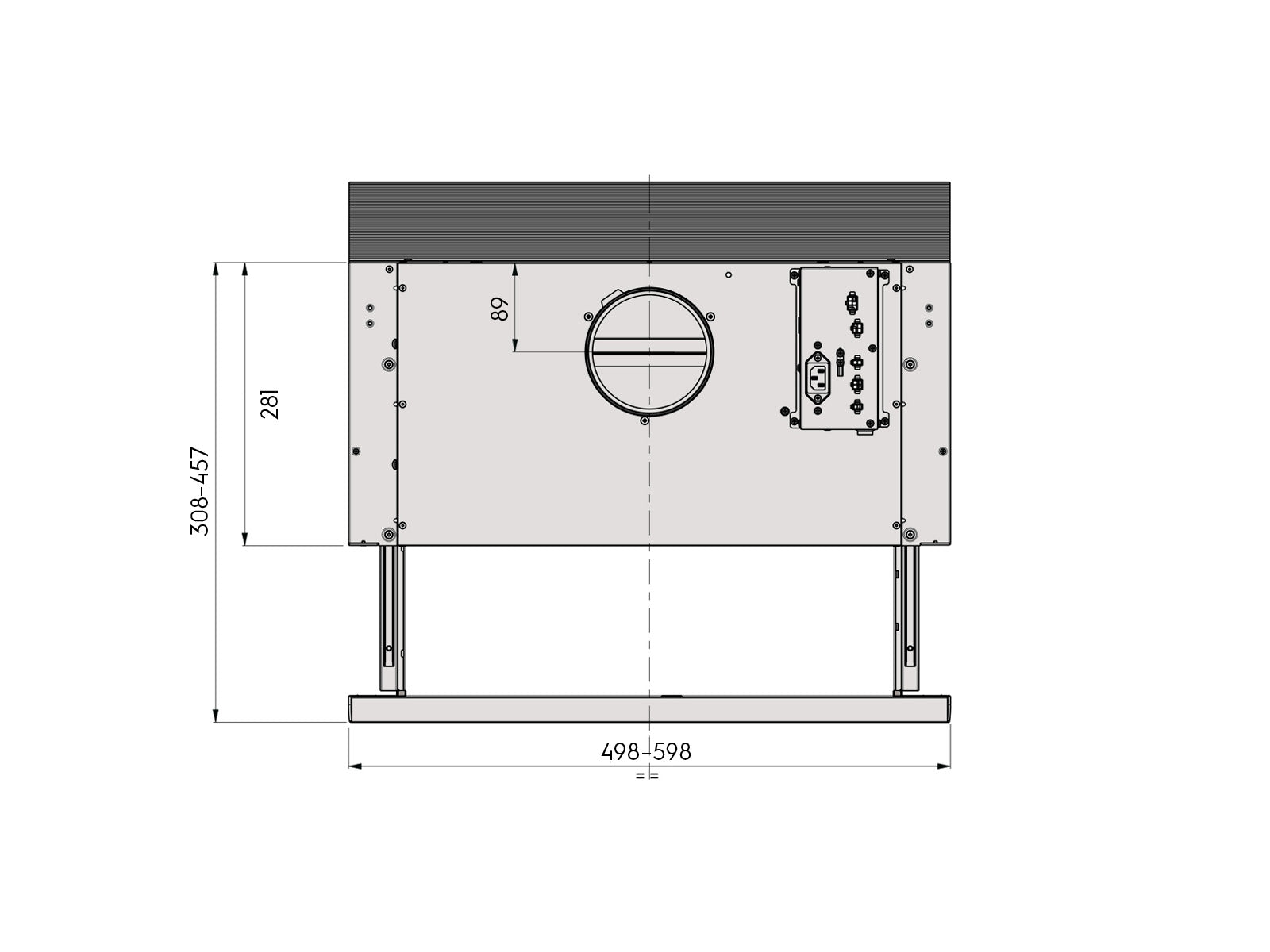 Liesikupu Savo dPH-m2705-W 50 cm Valkoinen - KarelianStore