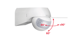 Liiketunnistin Esylux MD 180 Basic L Valkoinen - KarelianStore