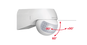 Liiketunnistin Esylux MD 180 Basic L Valkoinen - KarelianStore