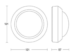 Liiketunnistin Steinel IS 2360-3 ECO 360D IP54 Musta - KarelianStore