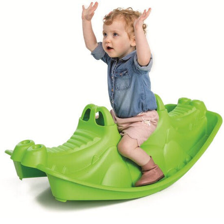 Muovinen krokotiilikiikku, vihreä PARADISO TOYS - KarelianStore