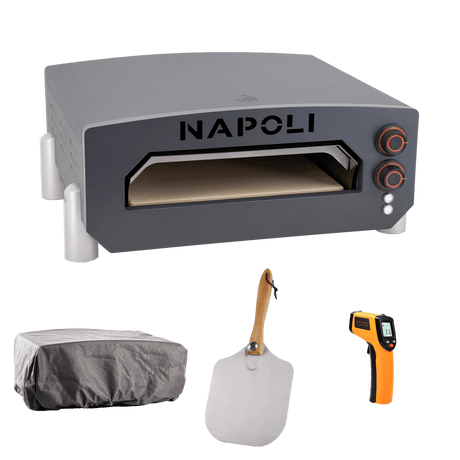 NAPOLI kokonaispaketti: napoli pizzauuni, pizzalapio, lämpömittari ja uunin suojus - KarelianStore