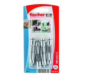 Ohutlevykiinnike Fischer HM 6x52 S K NV 4 kpl - KarelianStore