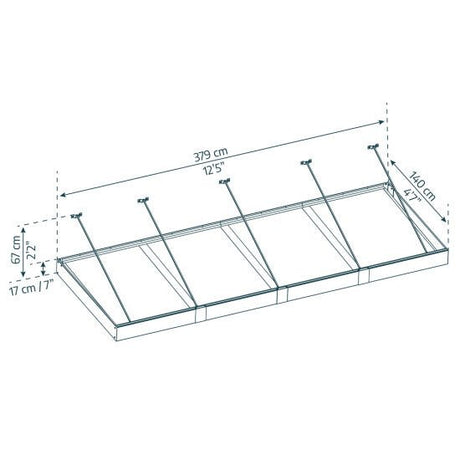 Ovikatos Sophia XL 4000 Palram - Canopia - KarelianStore
