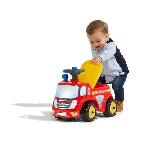 Paloauto ride - on säilytystilalla, ratti ja äänitorvi FALK - KarelianStore