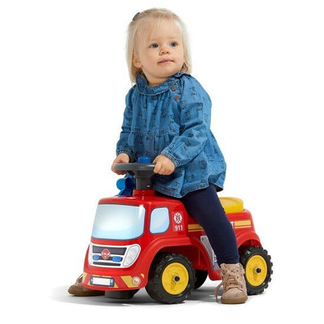 Paloauto ride - on säilytystilalla, ratti ja äänitorvi FALK - KarelianStore