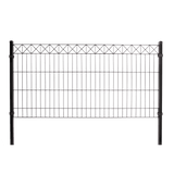 Paneeliaitasetti tarvikkeineen, musta, X - koristeella, 100 cm, 12 moduulia - KarelianStore