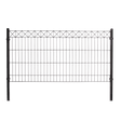 Paneeliaitasetti tarvikkeineen, musta, X - koristeella, 100 cm, lisämoduuli - KarelianStore